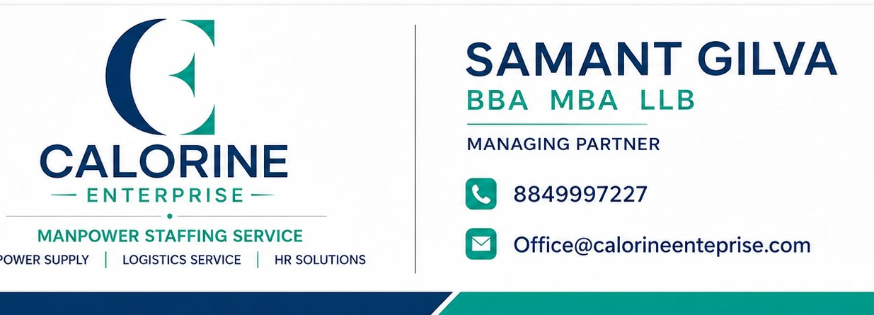 Calorine Enterprise managing partner card